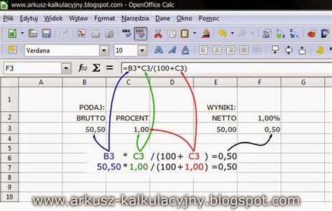 Arkusz Kalkulacyjny Openoffice Calc Excel Jak To Zrobi Em