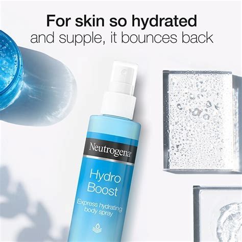Neutrogena Hydro Boost Express Hydrating Body Spray 200ml Skin