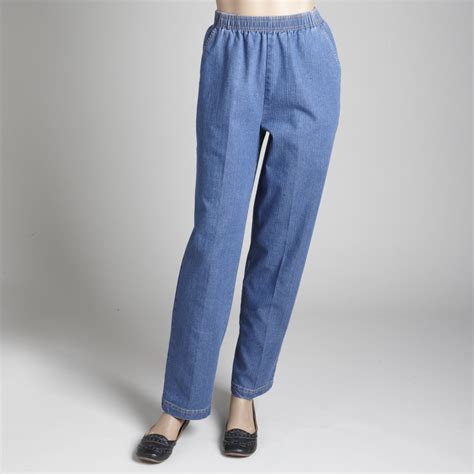 Laura Scott Women S Elastic Waist Jeans Shop Your Way Online Shopping Earn Points On Tools