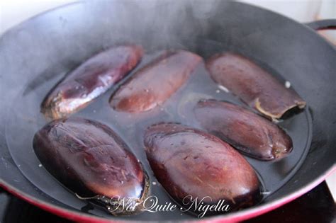 Stuffed Eggplant Aubergine Recipe Not Quite Nigella Aubergine