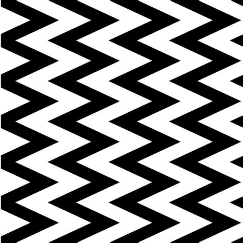 Vertical Zigzag Chevron Seamless Pattern Background In Black And White