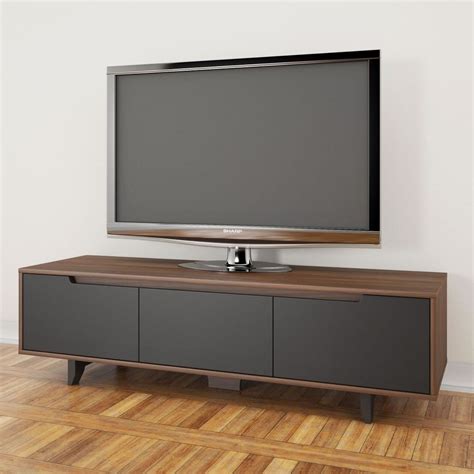 Shop this collection (212) winthrop 55 in. Nexera Alibi 60-inch TV Stand (Walnut & Charcoal) - NX ...