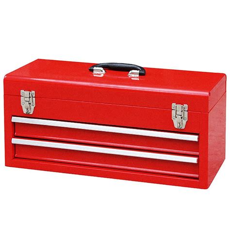 2 Drawer Red Tool Box With Handle Agri Supply 112179 Agri Supply