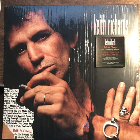 Keith Richards - Talk is Cheap (Vinyl, LP, Album, Limited Edition ...