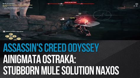 Assassin S Creed Odyssey Ainigmata Ostraka Stubborn Mule Solution
