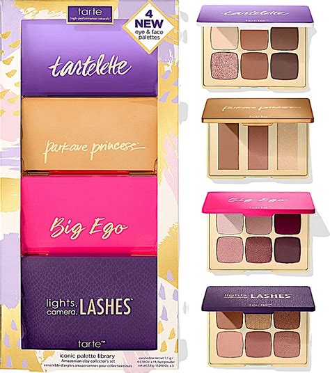 Tarte Cosmetics Iconic Palette Library Amazonian Clay Collector’s Set Set Paletas Faciales
