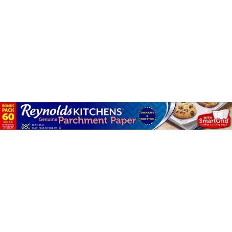 Reynolds Kitchens Parchment Paper With Smartgrid 60 Square Feet