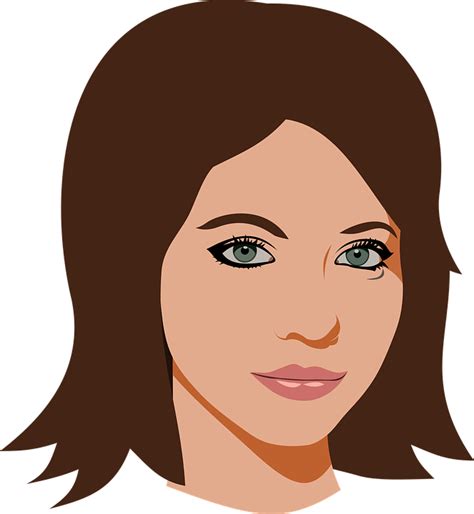 Actress Beauty Face Free Vector Graphic On Pixabay