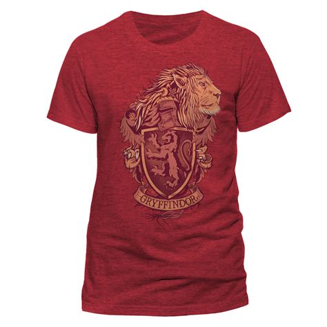 Harry Potter Gryffindor Official Unisex Red T Shirt Buy Harry Potter