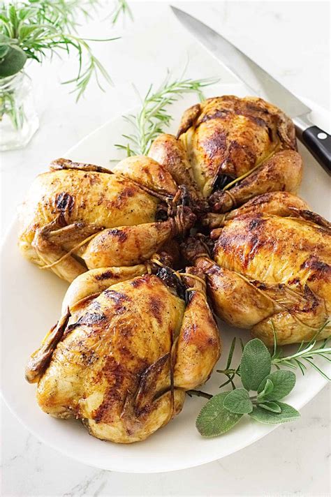 But when you've got a mixed group of all the bride's friends, it can sometimes be difficult to get conversation going and games in. Roasted Cornish Game Hens & Wild Rice-Fig Stuffing - Savor the Best