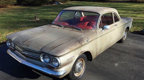 1964 Chevy Corvair 500 2 Door Garage Find Time Capsule Ready For