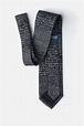 Black Microfiber Rosetta Stone Tie | Ties.com