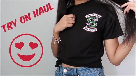try on haul forever 21 hot topic and more youtube