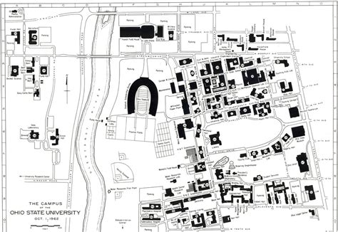 1962 Campus Map The Ohio State University Archives Flickr