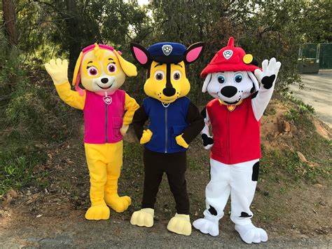 Paw Patrol Look A Like Charactersbirthday Party Mascotriverside Ca