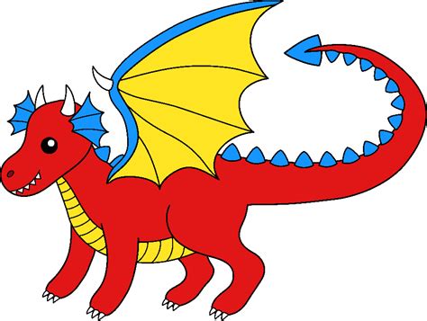 Download High Quality Dragon Clipart Yellow Transparent Png Images