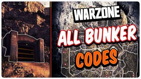 Bunker Codes In Warzone With LocationShack Keypads Included YouTube