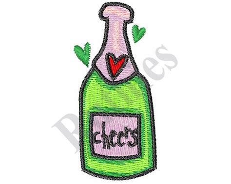 Cheers Machine Embroidery Design Etsy
