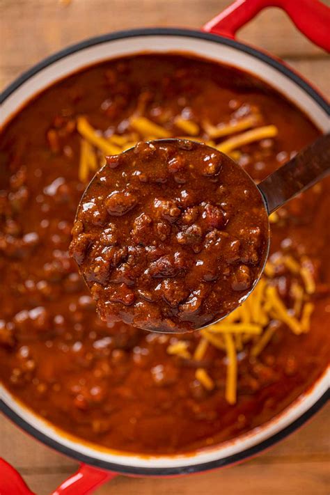 Best Ever Texas Chili Recipe Dinner Then Dessert
