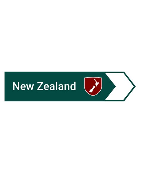 Road Sign Magnet New Zealand Ts And Greeting Cards Ts Onehunga