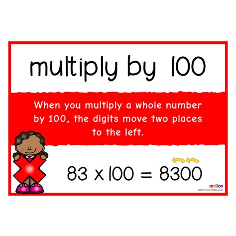 Multiply By 1 10 100 1000 Maths Ks2