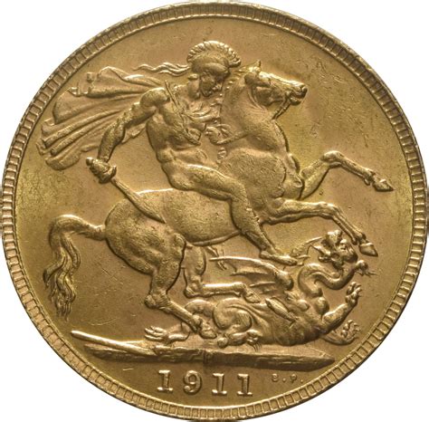 1911 Gold Sovereign King George V P £41970