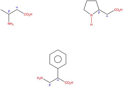 Beta Amino Acid Chemistry Libretexts