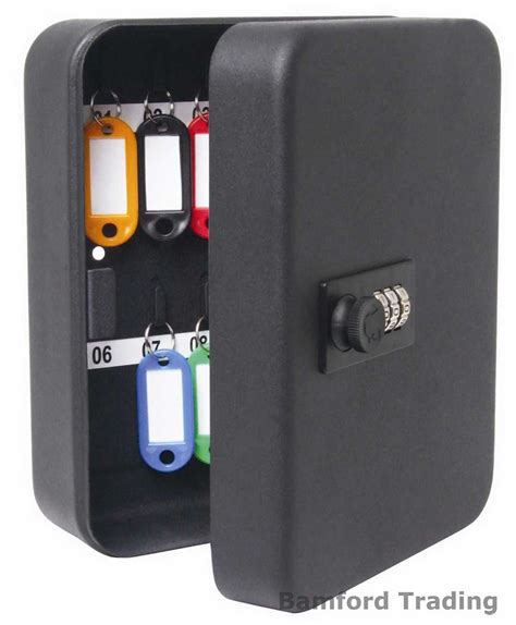 Sterling Combination Lock Locking Key Storage Cabinet Key Safe Box Wall