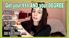 How To WORK Your Way Through COLLEGE (FULL-TIME) - YouTube