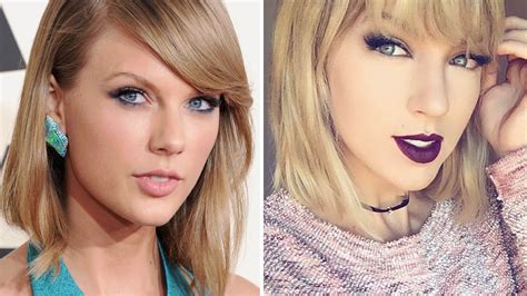 Taylor Swift Lookalike April Gloria Does Her Makeup Looks Teen Vogue