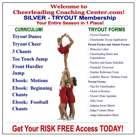 How To Coach Cheerleading How To Run Cheerleading Tryouts Complete Kit