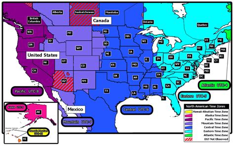 Printable Usa Time Zone Map Pdf Printable Us Maps