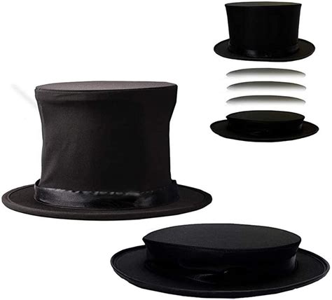 Collapsible Top Hat Magician Costume Magician Top Hat Magic Tricks