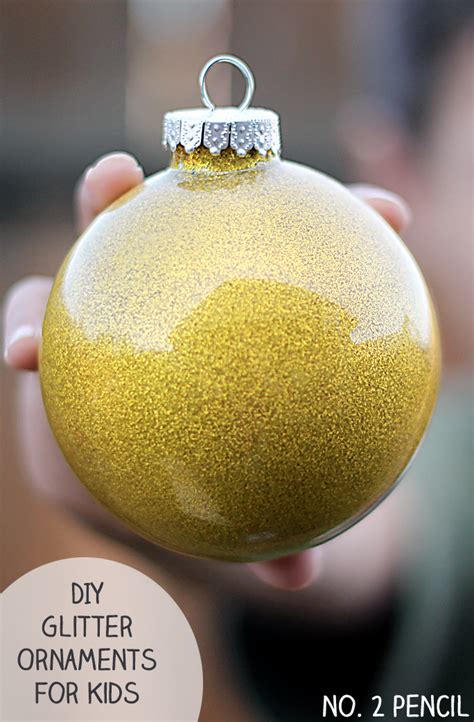 Diy Glitter Ornaments With Glue Scott Trend