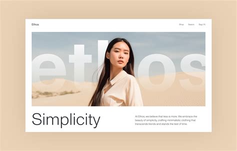 Ethos Beauty Of Simplicity By Maria Murillo On Dribbble