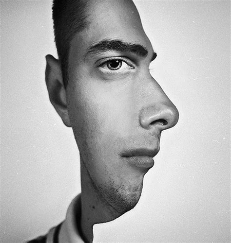 Two Face Optical Illusion