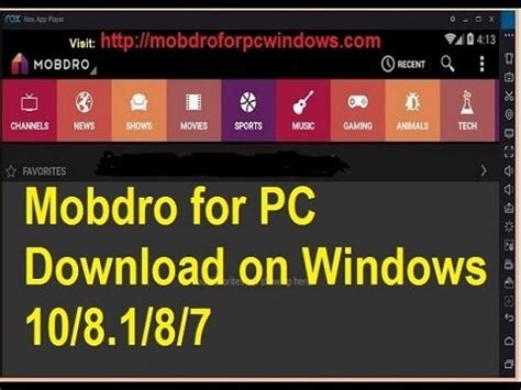 Mobdro For Windows Thenewvoper
