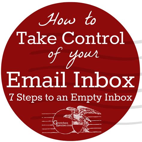 How To Take Control Of Your Email Inbox Gretchen Louise
