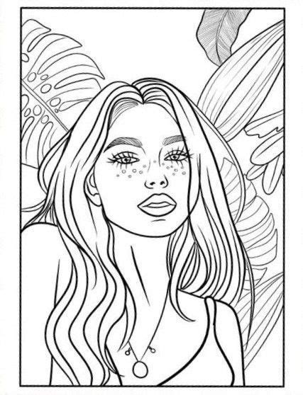 People Coloring Pages Barbie Coloring Pages Printable Adult Coloring Pages Adult Coloring