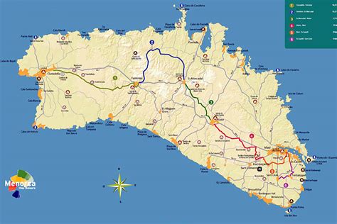 Maps Of Menorca Menorca Diferente