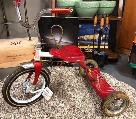 Vintage Roadmaster Tricycle Red