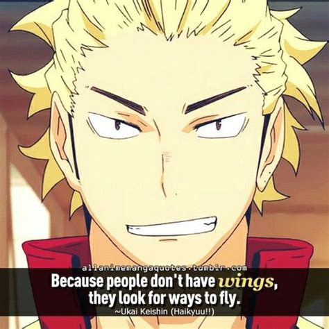 Ukai Keishin Anime Quotes Inspirational Haikyuu Anime Quotes