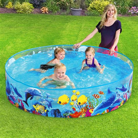 Buy Bestway Swimming Pool Above Ground Kids Play Pools Inflatable