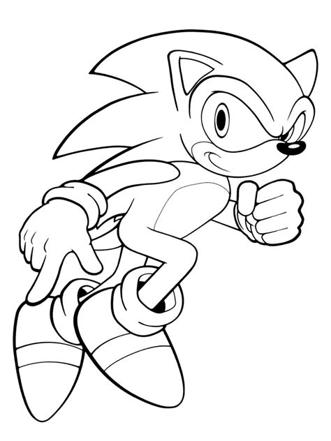 Dibujos De Sonic Para Imprimir Dibujos De Sonic Para Colorear E