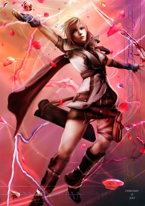 Claire Farron Enigmatic Lightning By ProcerDeCrepusculum On