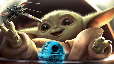 Baby Yoda 2020 Art Wallpapers Wallpaper Cave