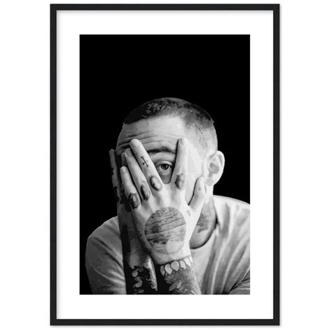 Mac Miller Printposter Last Photograph Of The Iconic Hip Hop Star