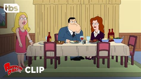 american dad stan invites his college crush to dinner clip tbs youtube