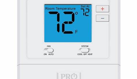 Pro1 T701 Thermostat 1H/1C NP Heat Pump – Conklin Metal Industries