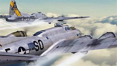 Fortress Flying Airplanes Aircraft Widescreen Wallpapers B17